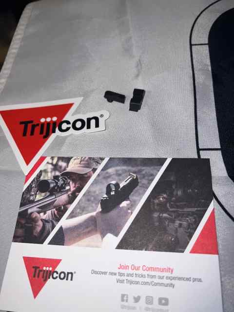 Trijicon night sights