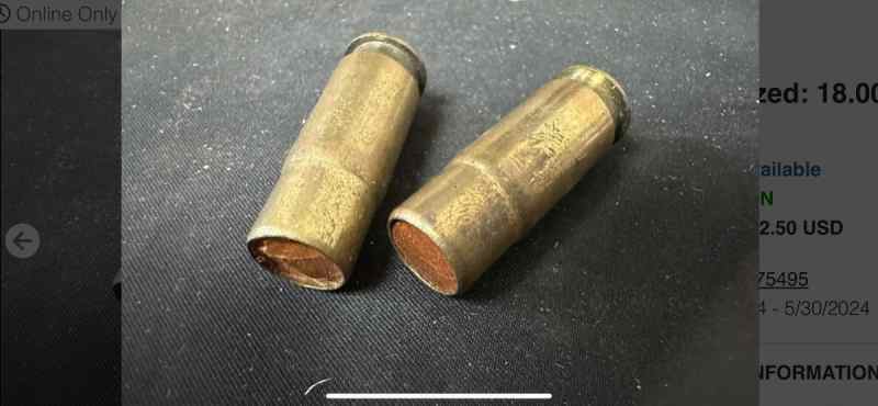 Rare U.S. 45 ACP Military Shotshell Survival Ammo