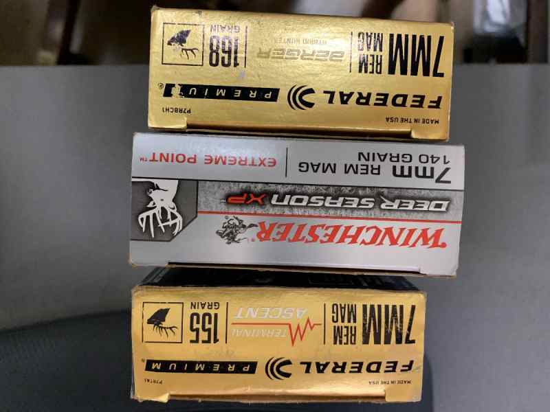 7mm Remington Magnum ammo