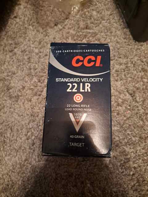 .22 lr cci 500 rounds