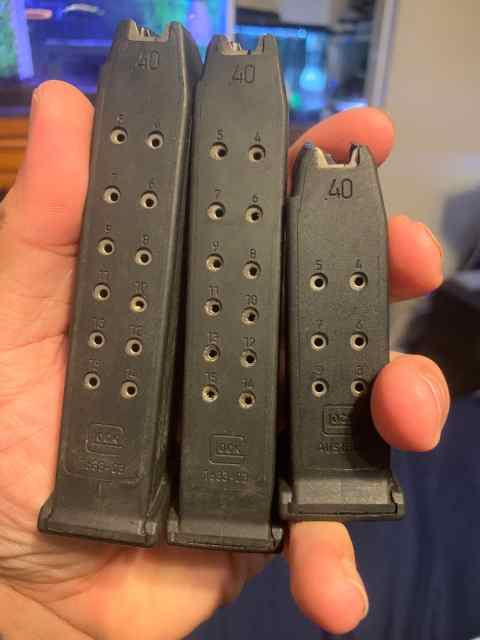 Glock .40 magazines