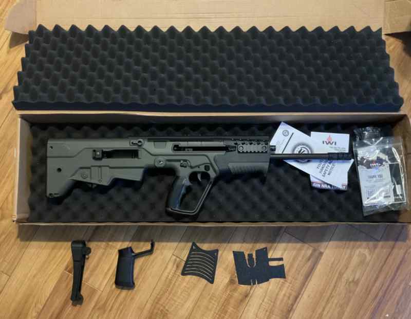 20” Tavor 7 OD Green - 7.62x51 and .308