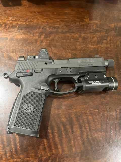 FN FNX-45 Tactical w/ Trijicon RMR and TLR-1 HL