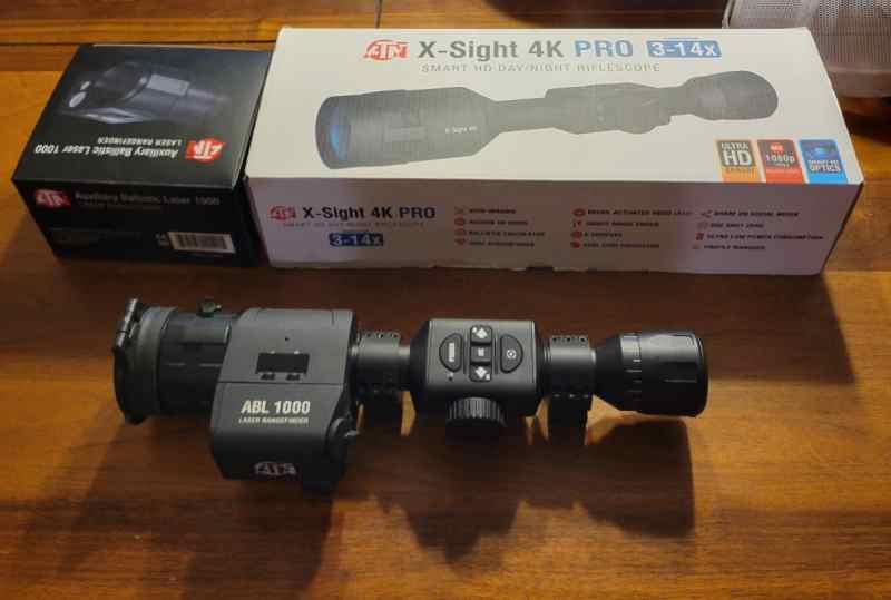 ATN X-Sight 4K Pro 3-15x Night Vision w/ ABL 1000 