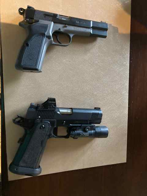 TISAS 2011/1911 DS and GIRSAN HI-power 