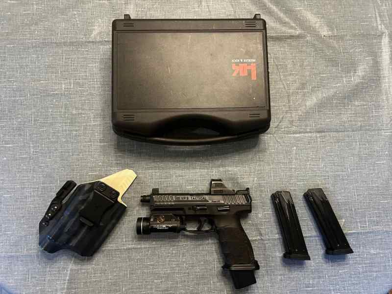 HK VP9 Tactical 9mm Pistol Package