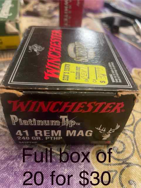 41 Remington mag ammo 