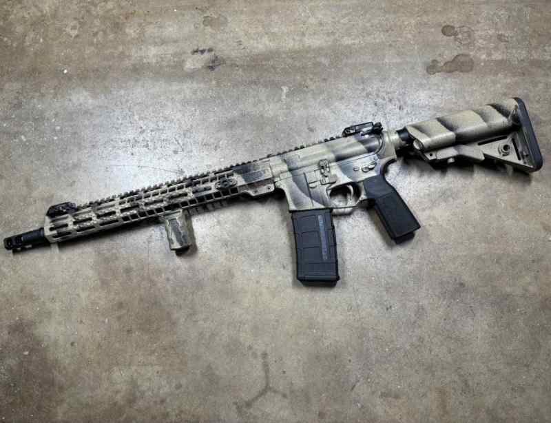 EWS WS-15 5.56 16” AR-15 Painted AR15 w/ Surefire