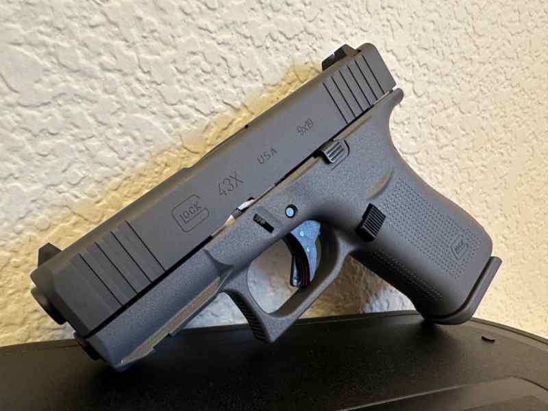 Glock 43X - GREY Frame (9mm) - New In Box