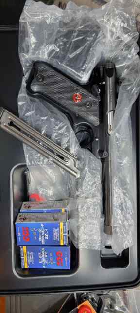 Ruger 22 Target Pistol