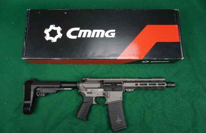 CMMG Banshee Mk. 4 9mm 8&quot; w/ Brace Tungsten