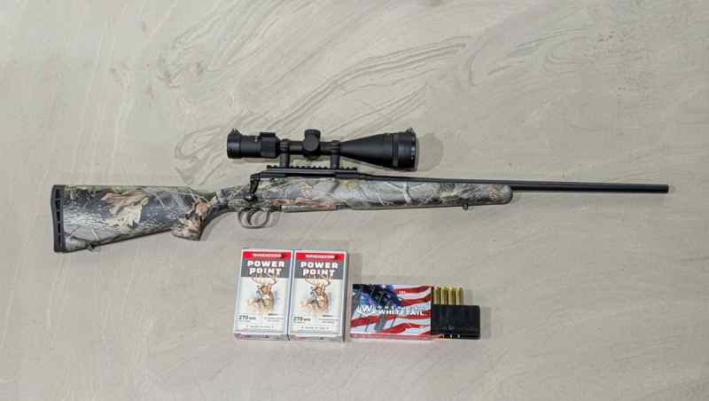 Savage axis camo .270 w/scope 