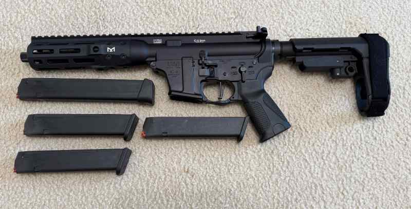 LWRC IC9 Pistol Caliber Carbine - Essentially NEW