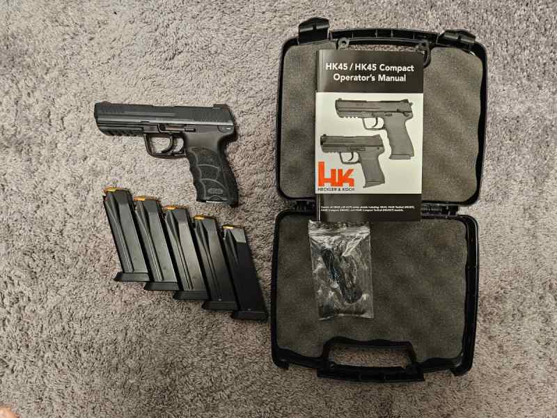 H&amp;K HK45 w/ LEM Trigger and Extras