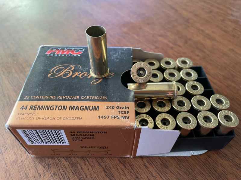 .44 Mag and .44 Special Once-Fired Brass