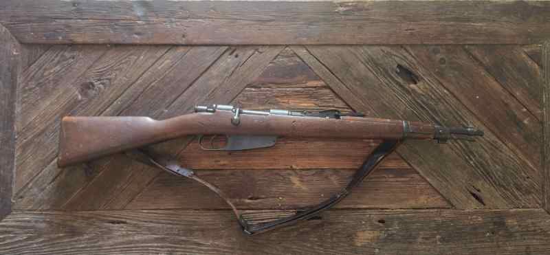 M91/38 6.5x52 Carcano carbine rifle