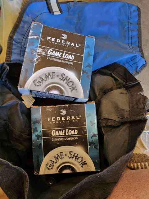 Federal premium # 8 12 gauge hunting  ammo