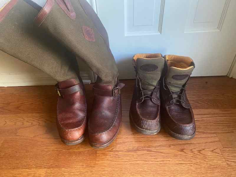 Chippewa snake boots/ hiking boots 