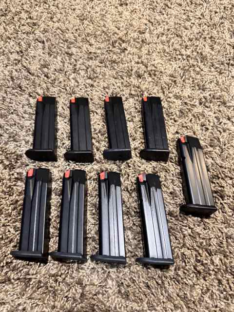 Walther Q4, PDP Compact/PPQ M2 9mm Magazines 15rd