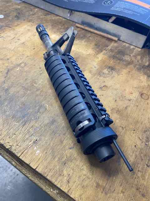 11.5” barrel assembly with Knights RASM4 quad rail