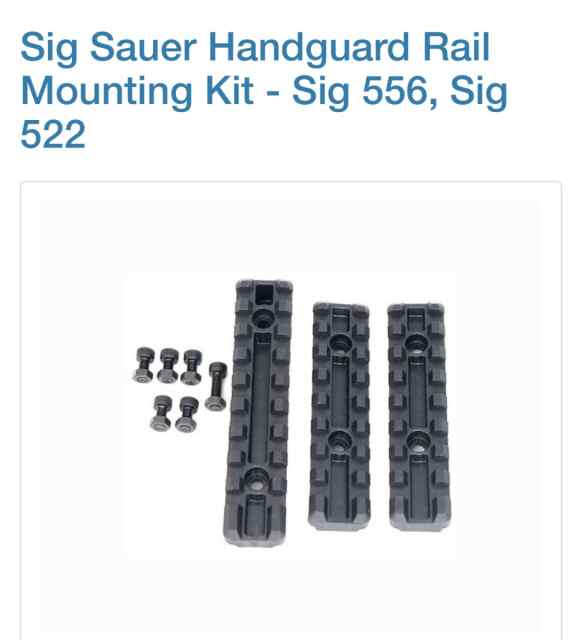 WTB sig 556 Rail adapters