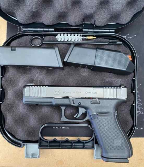  Glock 20 Gen 5 MOS in 10mm