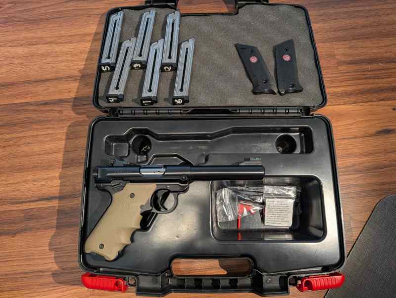 Ruger Mark IV Target  .22 LR -  5.5 inch barrel