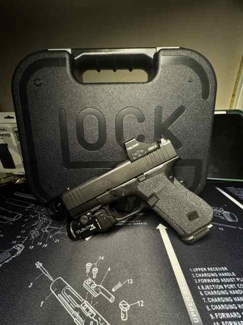 Glock 43X MOS Carry Ready with IWB holster