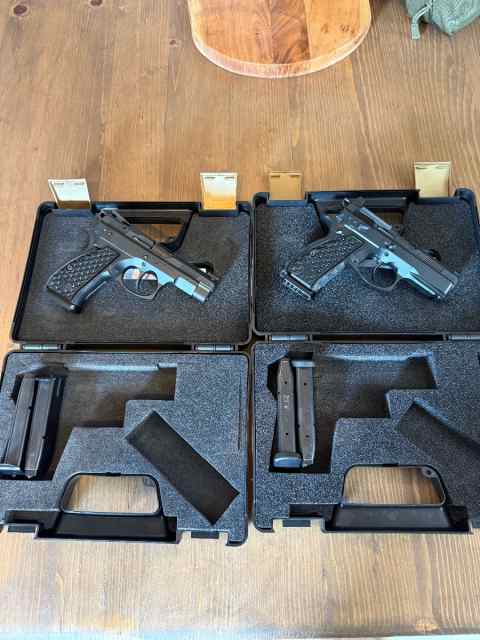 CZ PO1 Omega and CZ 75D PCR