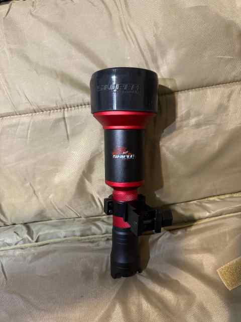 Rix t20 and sniper hog light IR 850