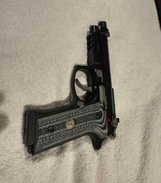 Beretta M9A3 with LTT NP3 Trigger kit in a bag