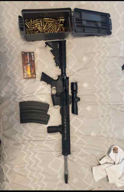 BCA .224 Valkyrie 18 in barrel - complete setup 