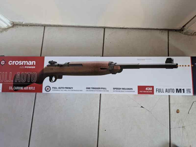 M1 Full Auto Airgun (25 Rounds a second) 