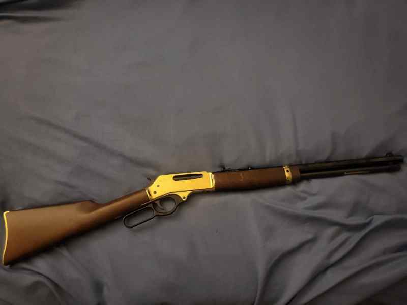 Henry 30-30 Lever Action - Brass