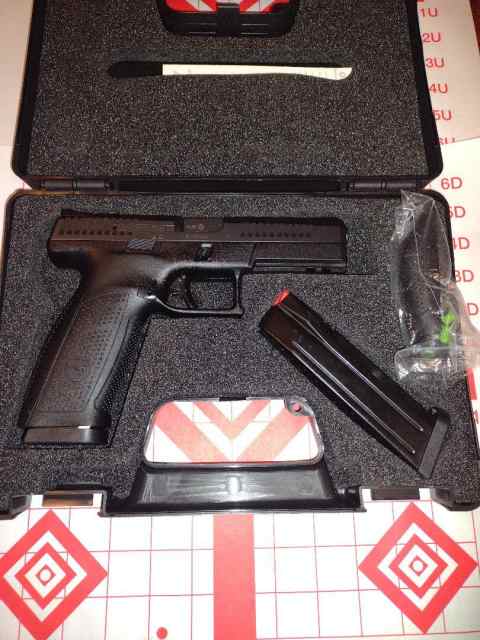 CZ P-10 9MM Like new in Box and around 450 Rounds