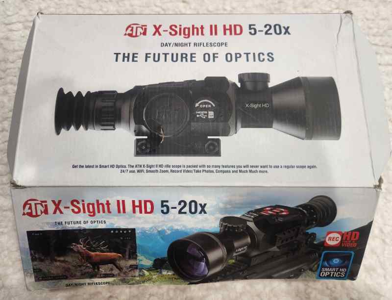 ATN X-Sight-II 5-20x Smart HD Day/Night Scope