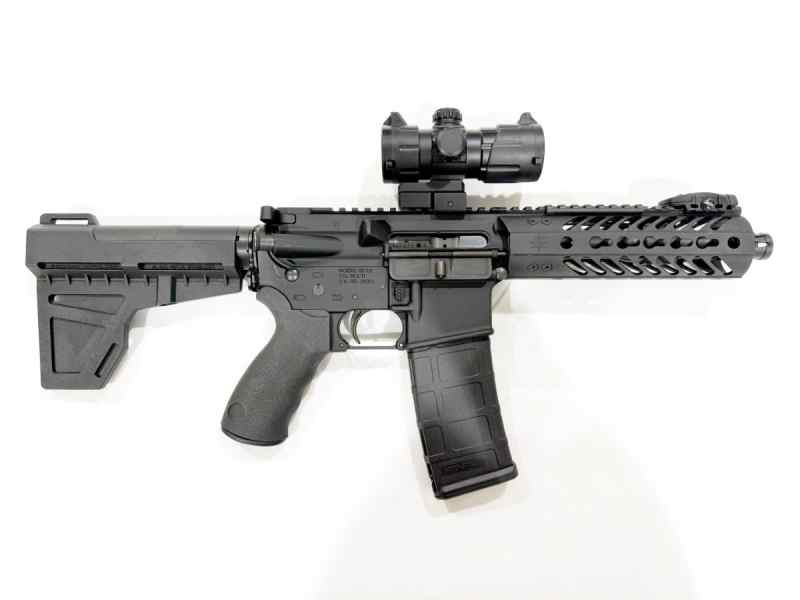 Radical Firearms AR15 Pistol with Red/Green Dot