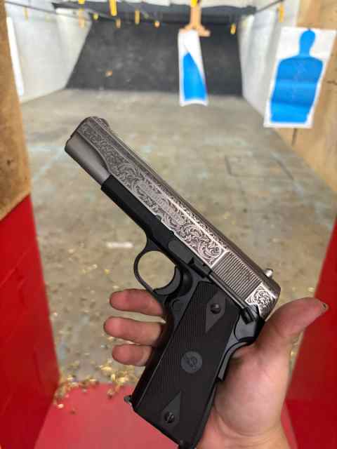 1911 9mm engraved 