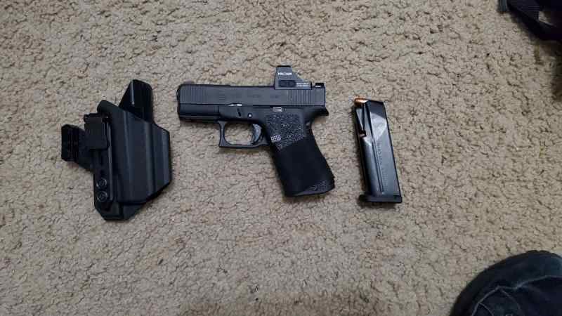 Glock 43x - Shield Arms Mag and Holster WTT