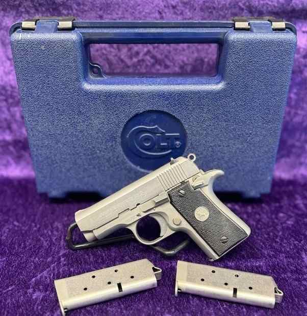 Colt Model MKIV Series 80 MUSTANG Pistol 380ACP