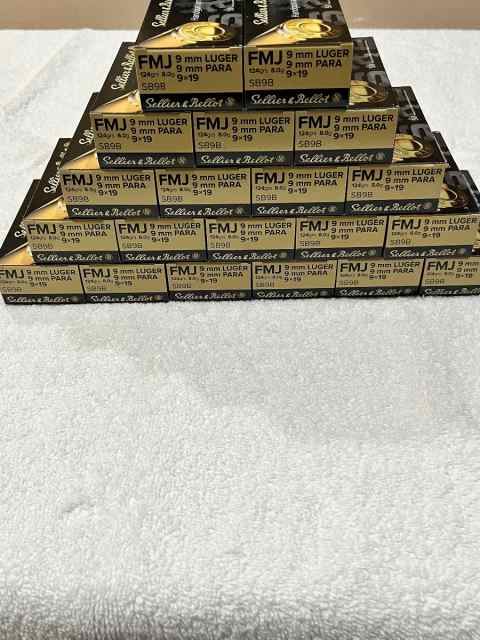 9mm, 124gr, 1,000 Rounds