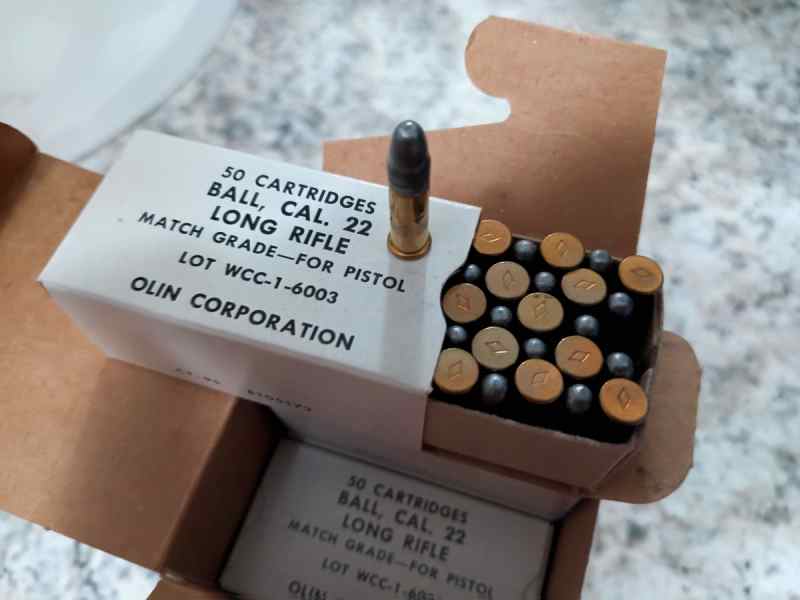 500rds 22lr pistol match grade