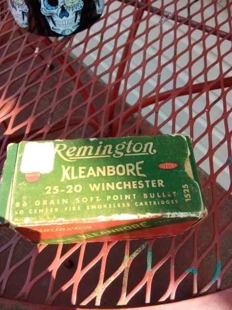 .25-20 Winchester ammo for sale