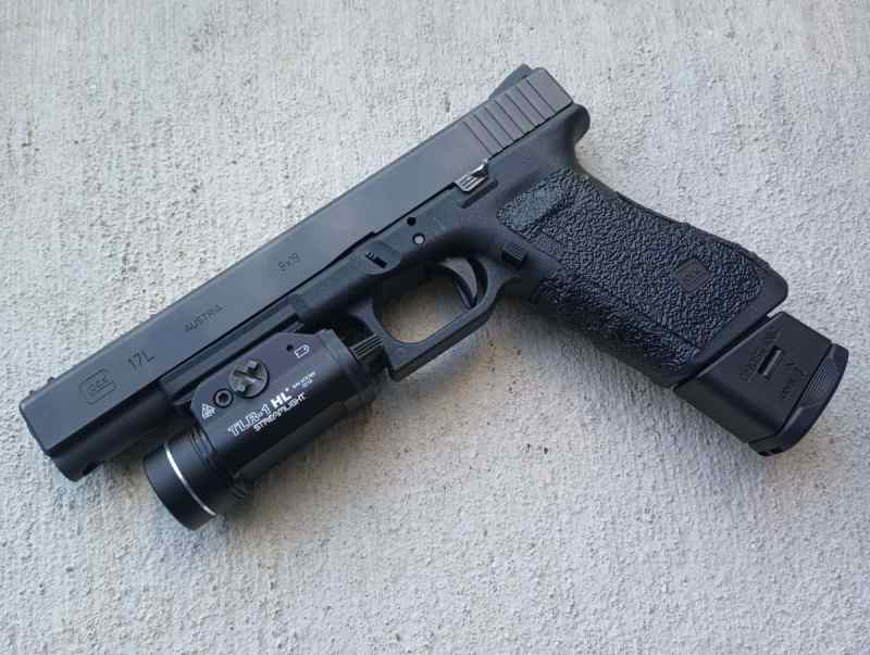 Glock 17L gen3  w/light and ZEV trigger