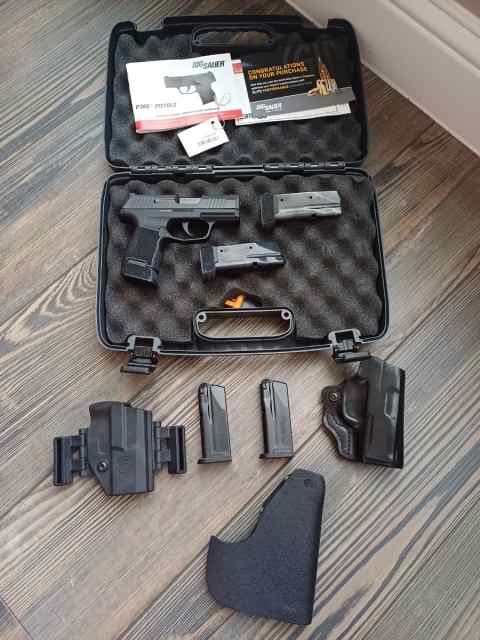 P365 TacPac with extra mags and holsters