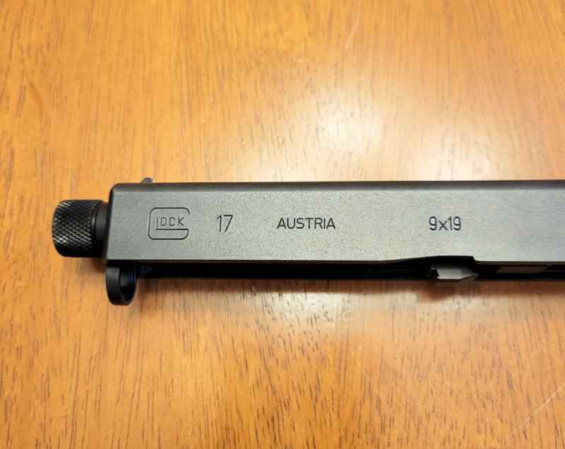 Glock 17 upper &amp; threaded barrel 
