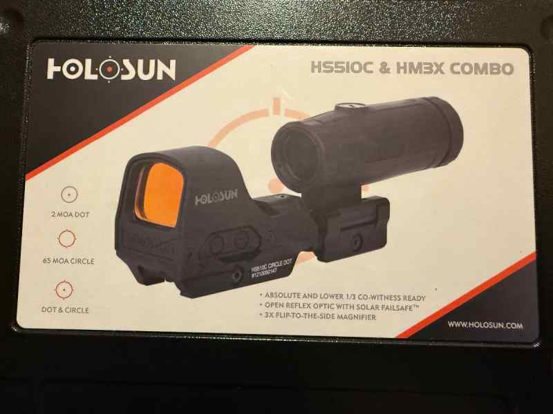 Holosun Sight and Magnifier 