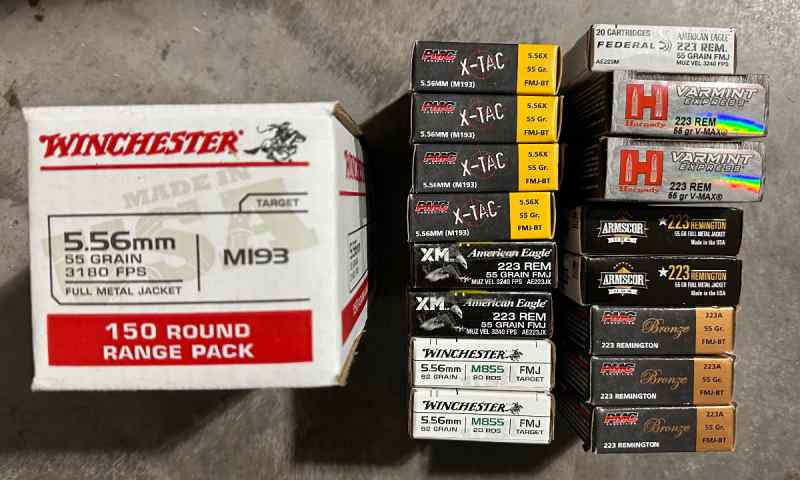 5.56/223 Ammo - 470 Rounds