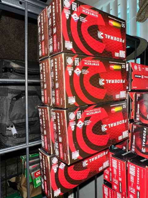 Federal Syntech match ammo 150 gr