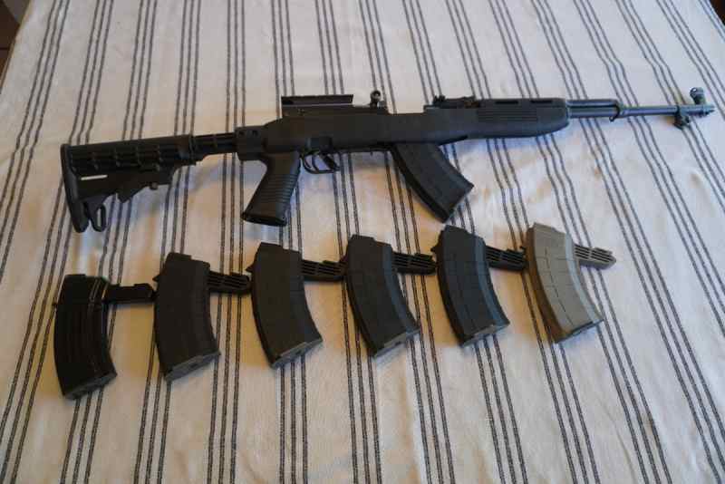 Modern take on the Romanian (a.k.a. Russian) SKS